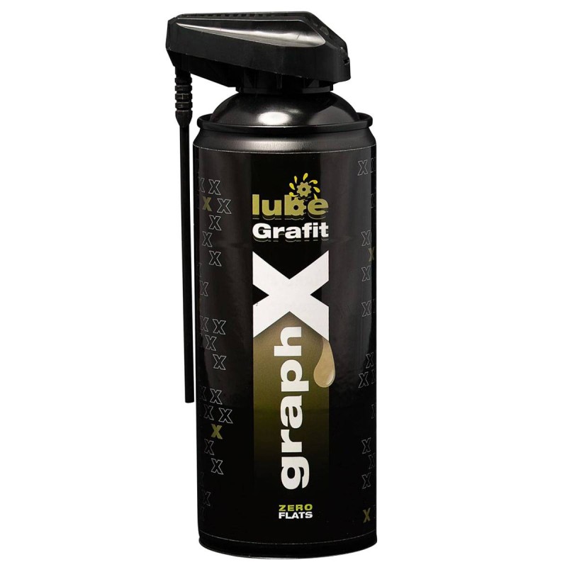 SPRAY LUBRIFIANT ZERO FLATS GRAPHX AVEC GRAPHÈNE 400ml