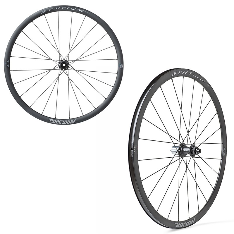 JEU DE ROUES EN ALUMINIUM MICHE SYNTIUM AERO DISC CL TLR HG11