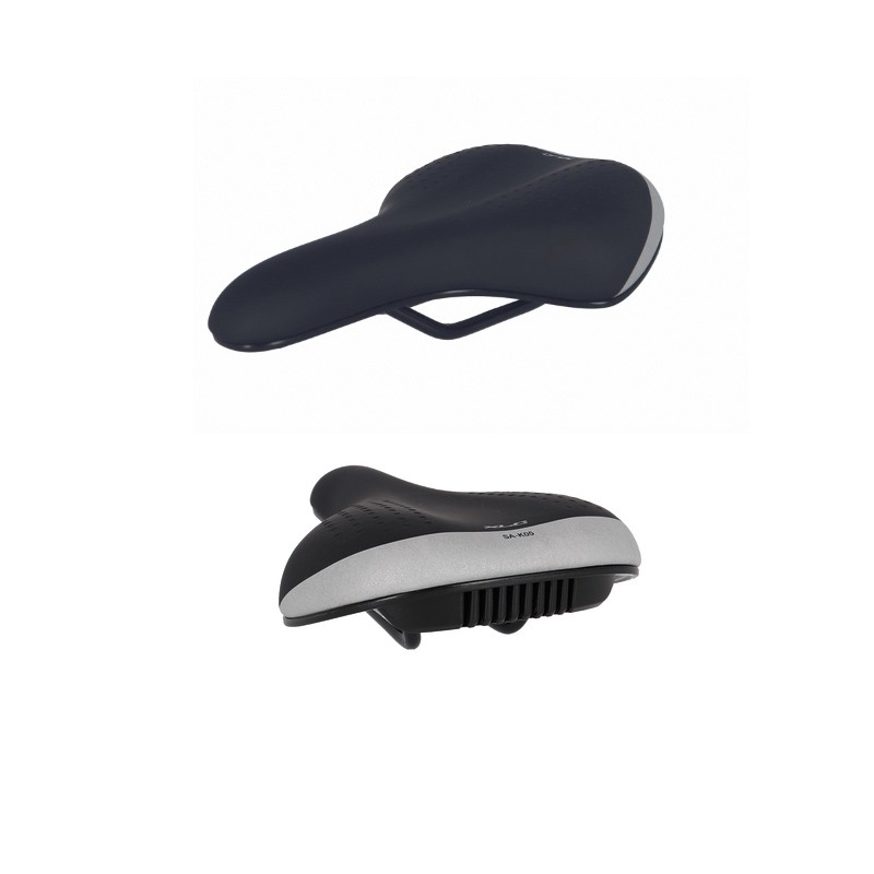 XLC SA-K05 SELLE ENFANT 224x150 mm NOIRE AVEC REFLEC