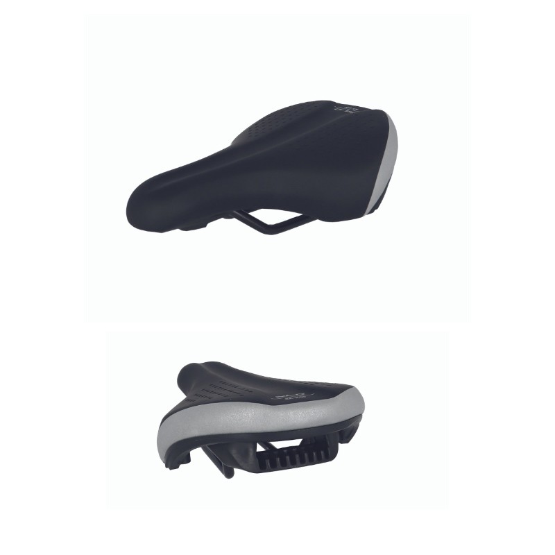 XLC SA-K06 SELLE ENFANT 217x140 mm NOIR AVEC REFLEC