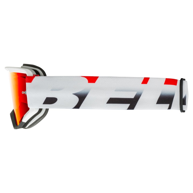 DESCENDER VICTORY MATTE WHITE/RED BLACK LENTE: REVO RED/MIRROR