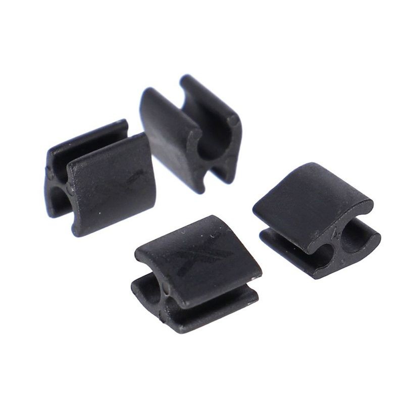 KIT CLIPS DE CÂBLE POUR VÉLO ÉLECTRIQUE XLC BR-X137 FAZUA 2/4mm (4U)