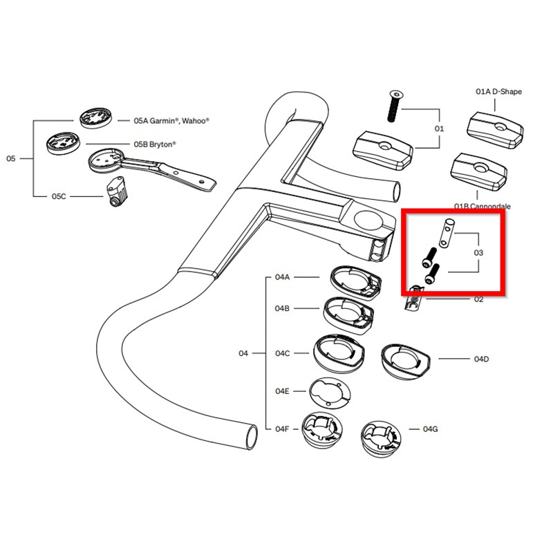 KIT ÉCROUS/VIS/CYLINDRE RS