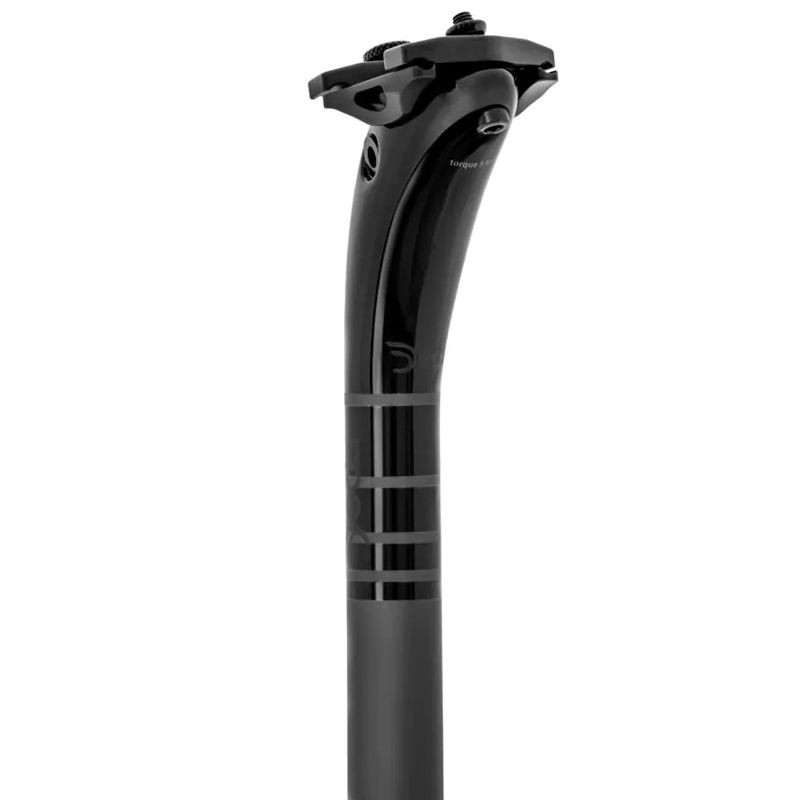 TIGE DE SELLE DEDA RS 31.6 350mm CARBONE NOIR POB