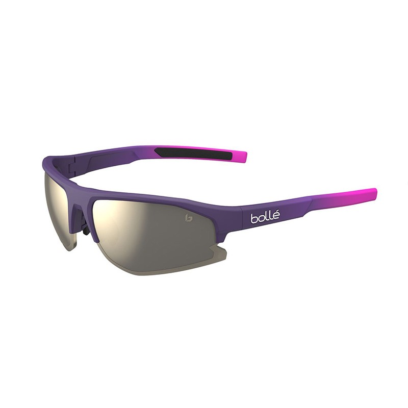 LUNETTES BOLLE BOLT 2.0 S ROUGE ROSE MAT LEN.TNS OR