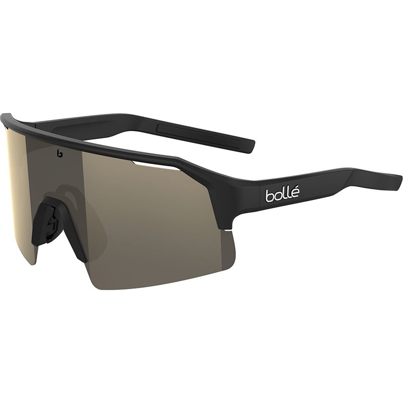 LUNETTES BOLLE C-SHIFTER NOIR MAT VERRES TNS OR