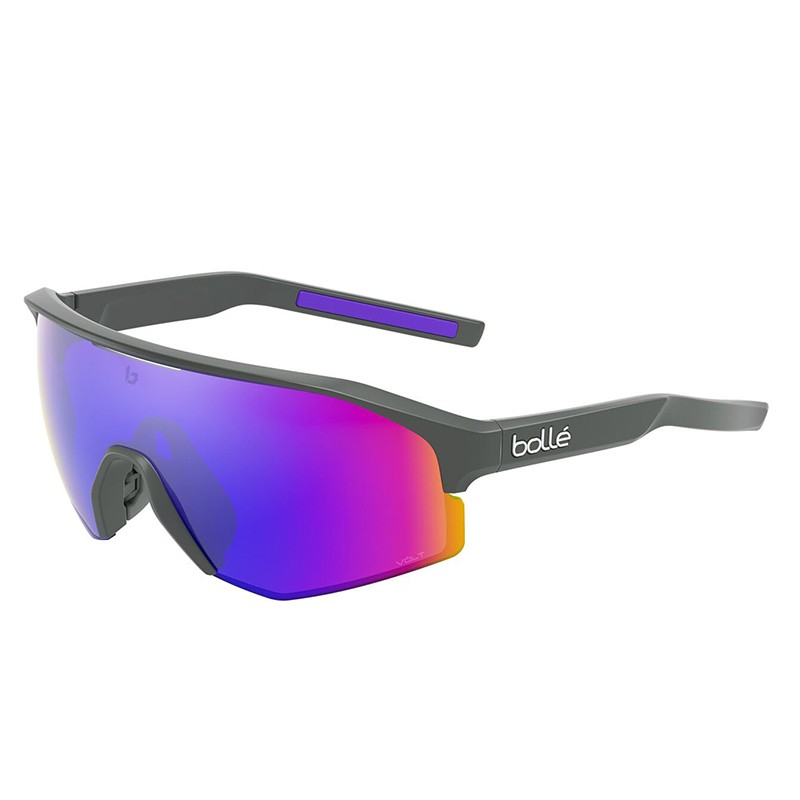 LUNETTES BOLLE LIGHTSHIFTER TITANE MAT VOLT ULTRAVIOLE