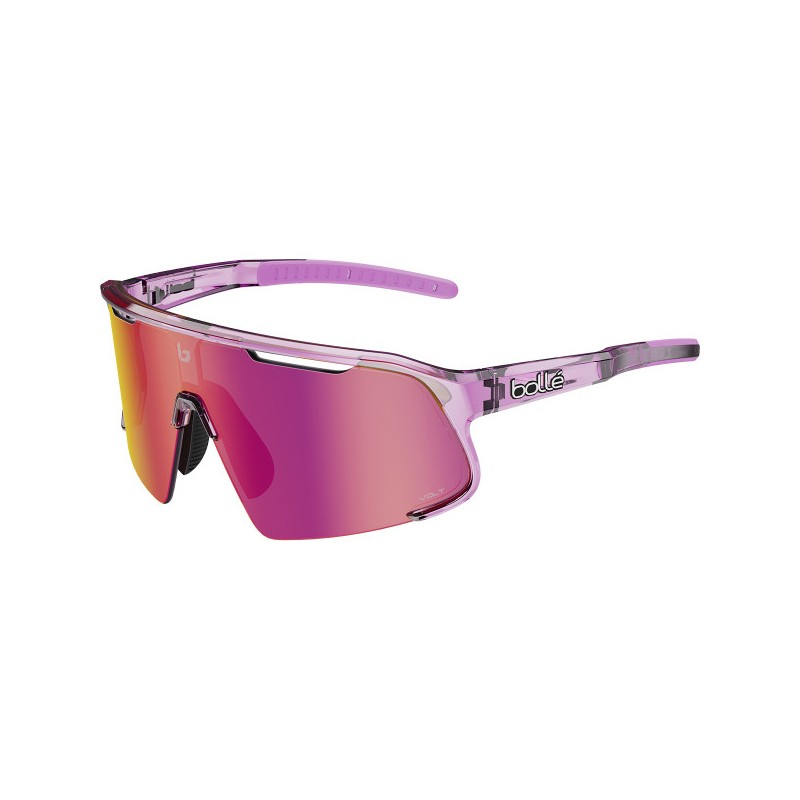 LUNETTES BOLLE SPEEDCHASER TRANSP.VOLT ROSE RUBIS 2mm