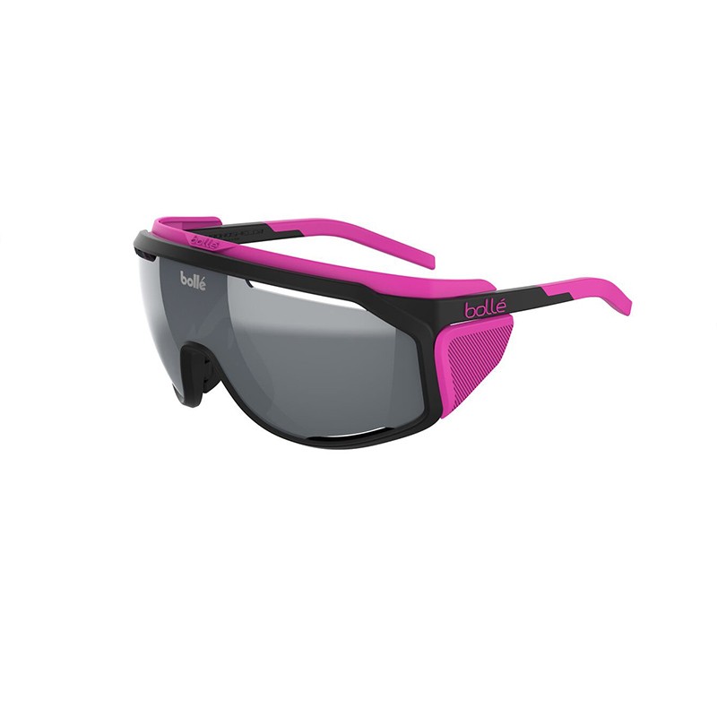 LUNETTES BOLLE CHRONOSHIELD MT NOIR MAT/ROSE VOLT+