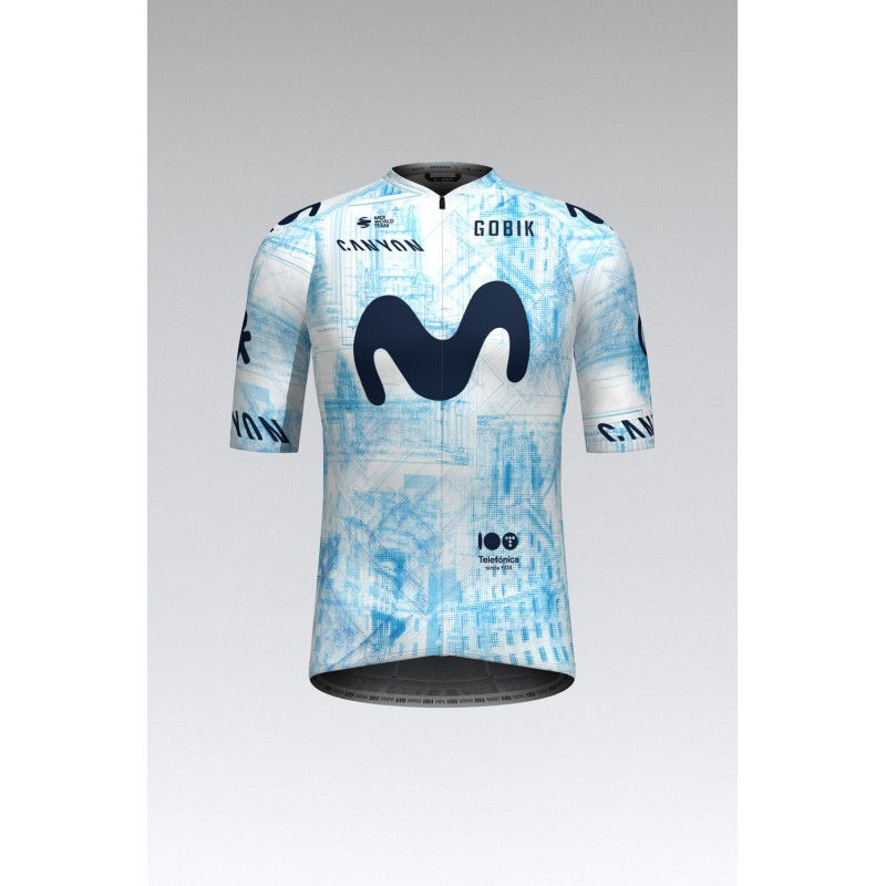 GOBIK ODYSSEY MAILLOT MANCHES COURTES UNISEXE MOVISTAR ÉQUIPE LA VUELTA 24