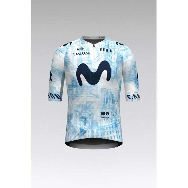 MAILLOT INFINITY MANCHES COURTES HOMME MOVISTAR TEAM LA VUELTA 24