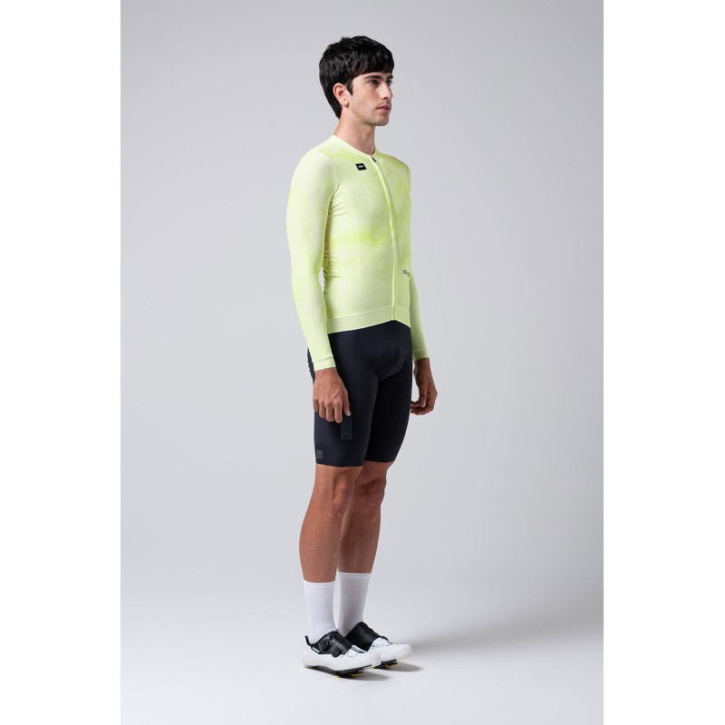 GOBIK CX PRO 3.0 MAILLOT MANCHES LONGUES UNISEXE SHADOW LIME