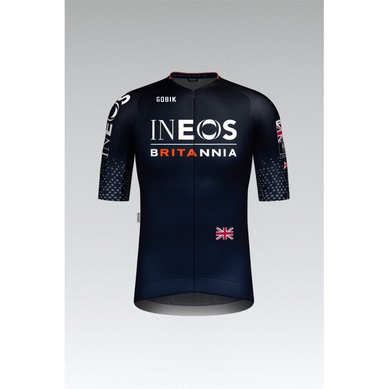 GOBIK CX PRO 3.0 MAILLOT MANCHES COURTES UNISEXE INEOS BRITANNIA 24