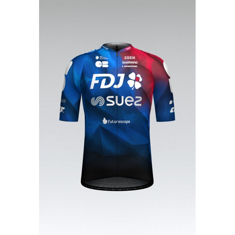 GOBIK ODYSSEY MAILLOT MANCHES COURTES UNISEXE FDJ SUEZ 24