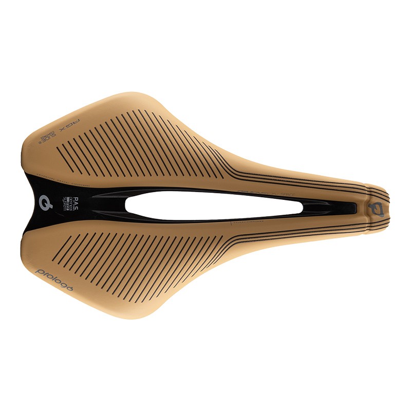 SELLE PROLOGO AGX SPACE TIROX 153 AVEC COMMANDE COULISSANTE BEIGE/NOIR