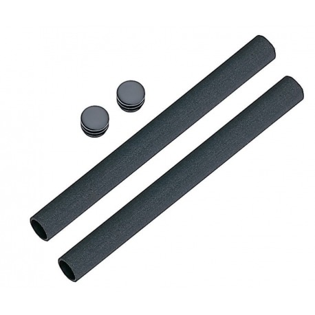 Couvre-guidon pour Bar Ends (raccords) noir, longueur 200 mm, Ø 22 mm