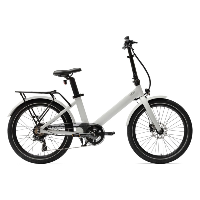 Vélo électrique pliant EOVOLT EVENING 24" 7 VITESSES GRIS LUNA