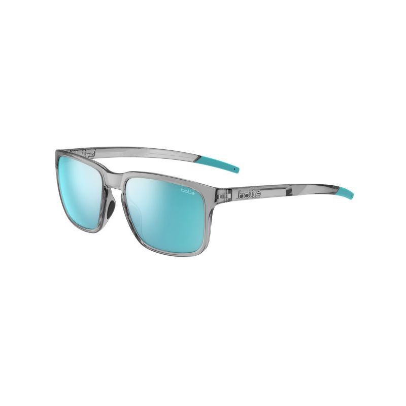 LENTILLE TNS ICE EN VERRE CRISTAL GRIS BOLLE SCORE