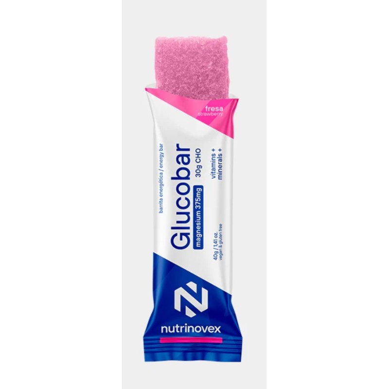 Barre Nutrinovex Glucobar Fraise