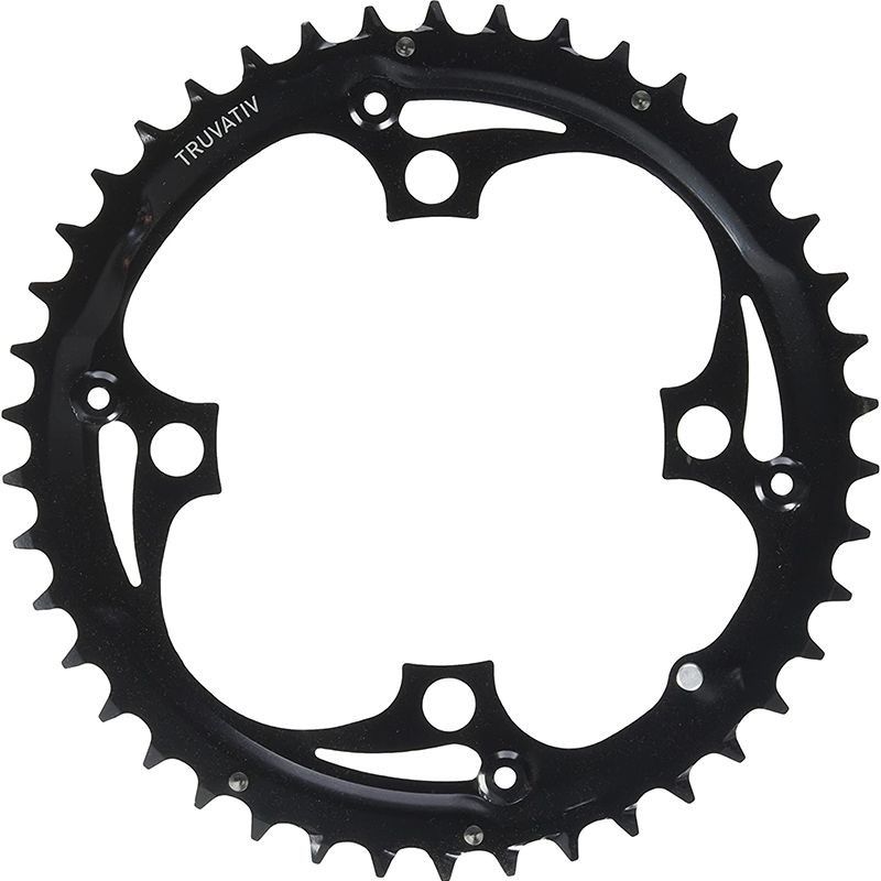 Plato MTB 42 dientes V3 104mm BCD,acero,negro