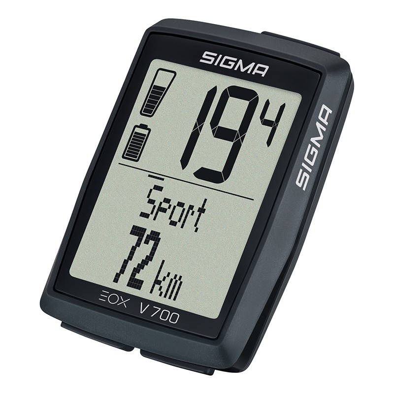 AFFICHAGE E-BIKE SIGMA EOX VIEW 700 NOIR