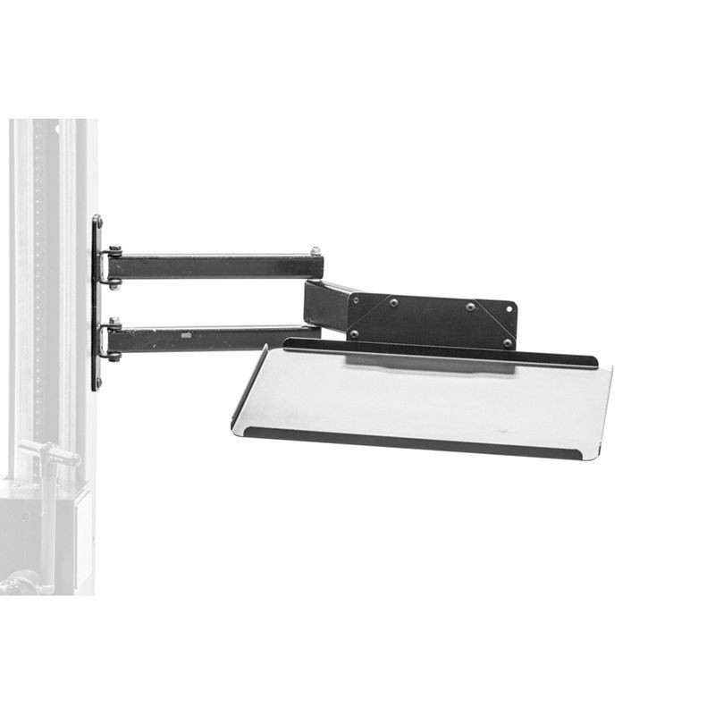 SUPPORT POUR ORDINATEUR PORTABLE AVEC BRAS PLIANT