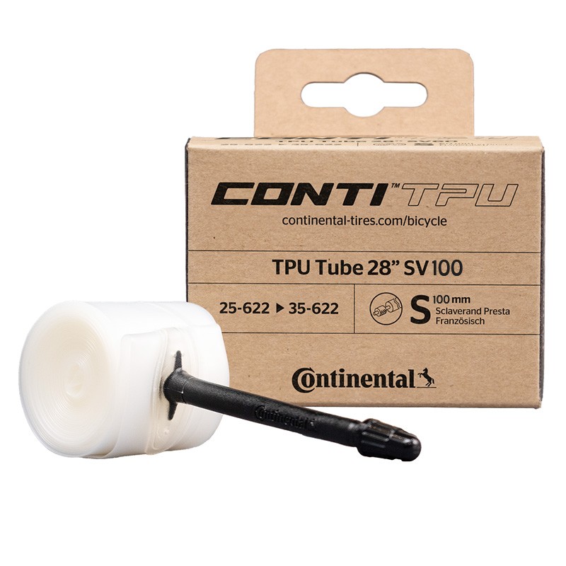 PNEU CONTINENTAL TPU 28" PRESTA 100mm 25-35/622