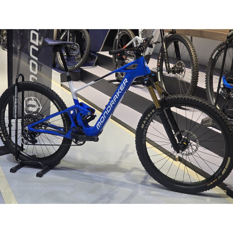 bicicleta eléctrica mondraker NEAT RR SL Carrera Blue