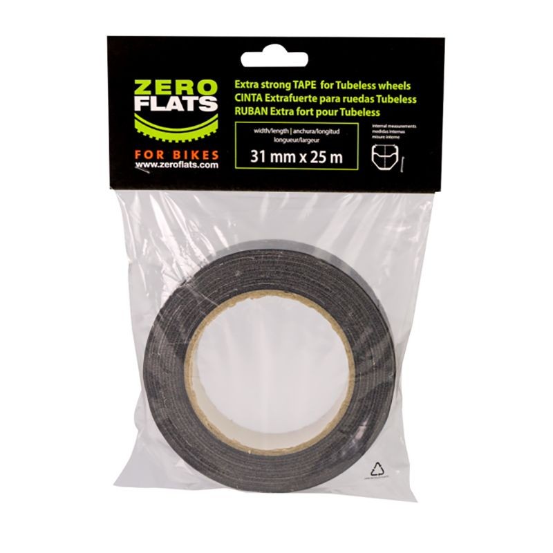 RUBAN ADHÉSIF POUR JANTES TUBELESS ZEROFLATS TECHNICAL 31mm 25M